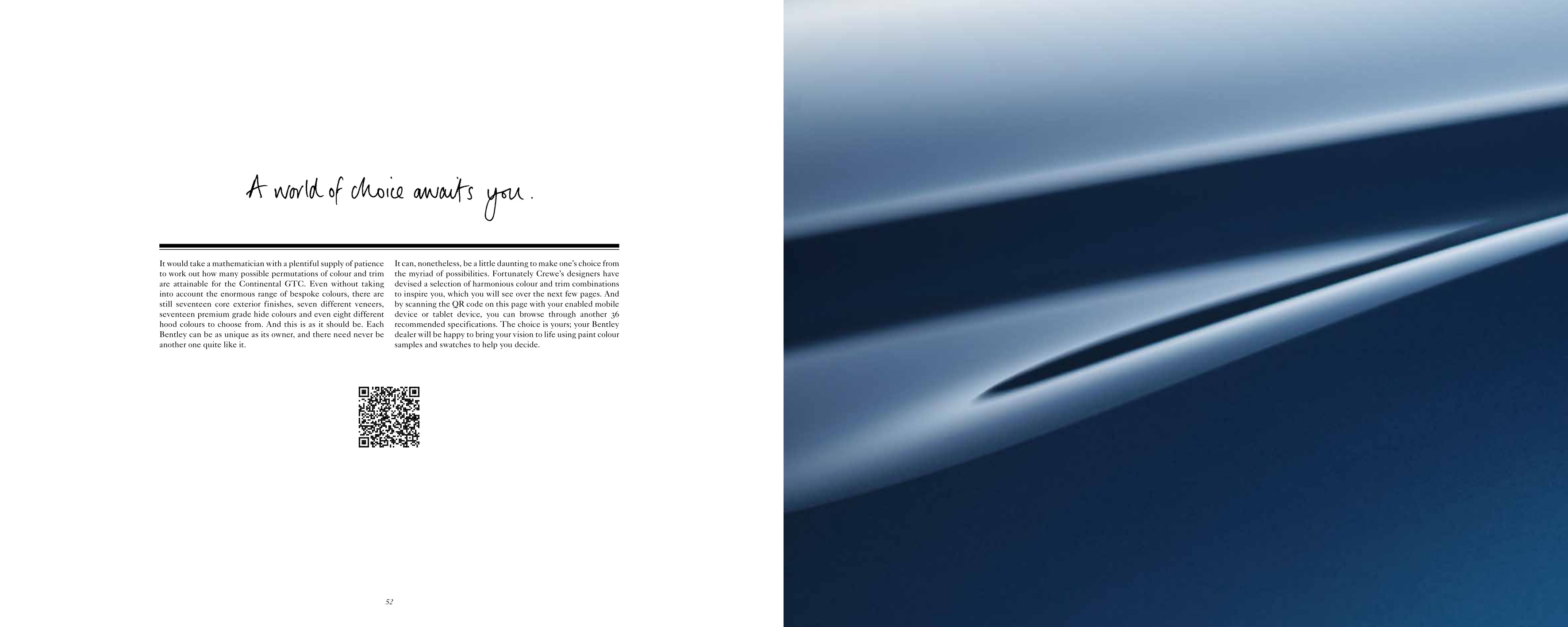 2012 Bentley Continental GTC Brochure Page 38